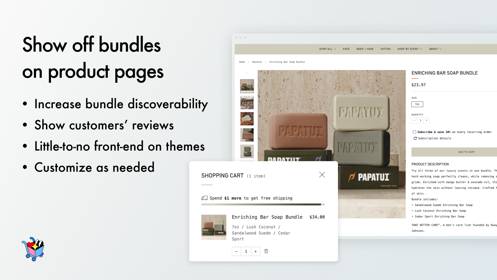 Show Off a Bundle on dedicated Product Pages