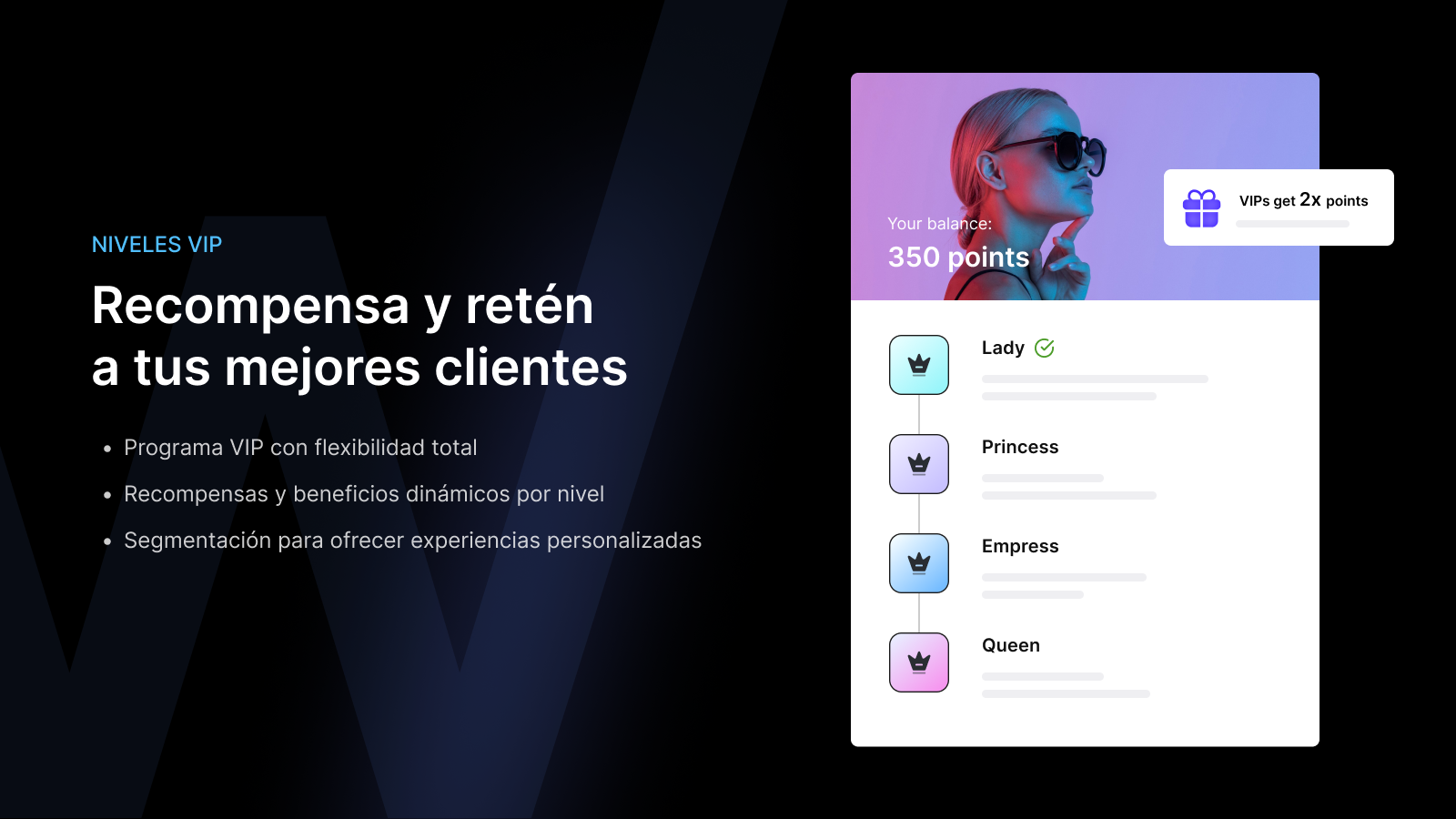 Niveles VIP