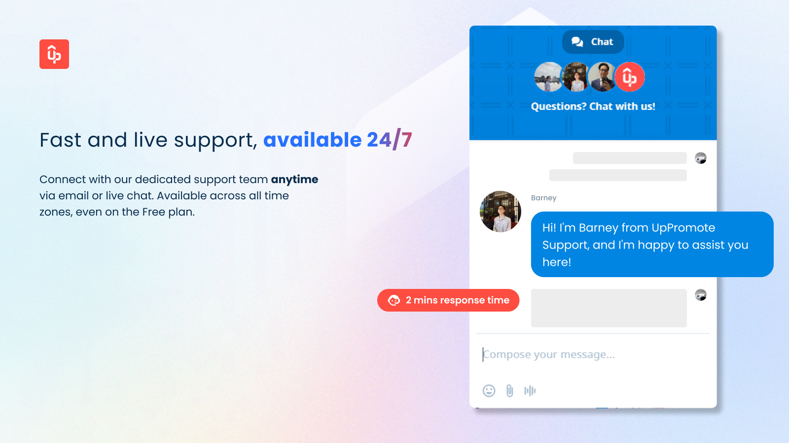 24/7 support