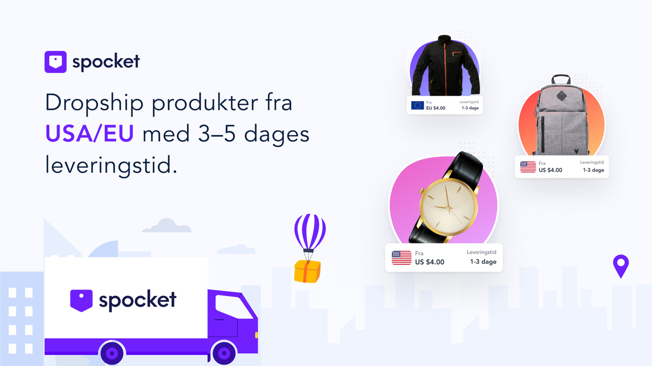 Dropship hurtigforsendte produkter med engrosrabatter