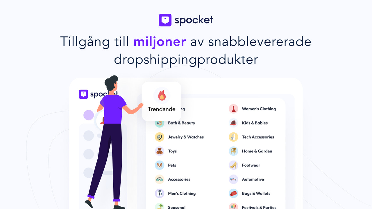 Dropshipping från världens största produktlager