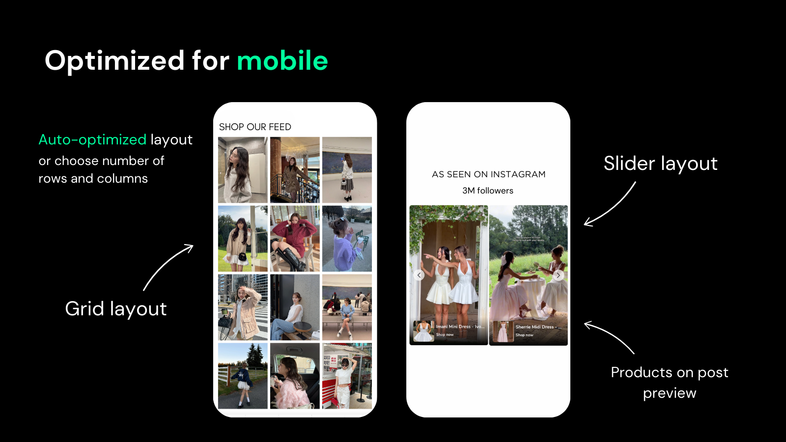 Instafeed - Geoptimaliseerd voor mobiel