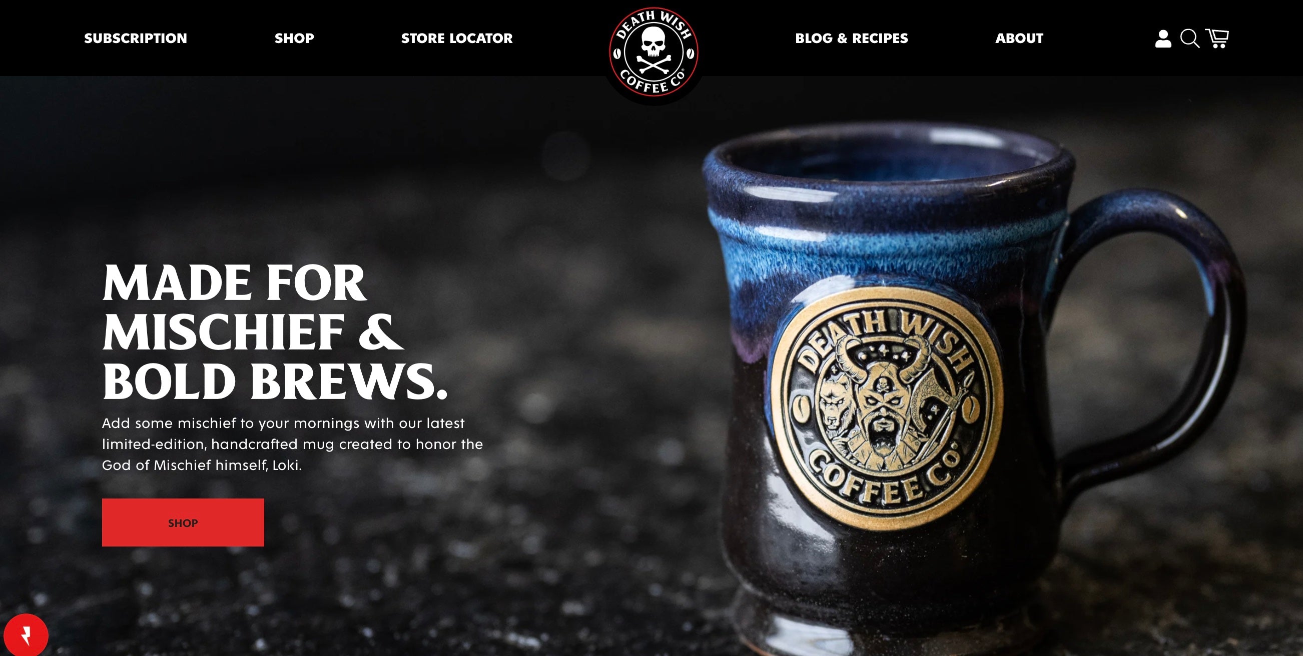 death wish coffee website