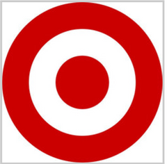 Target’s logo icon with a red bullseye on a white background.