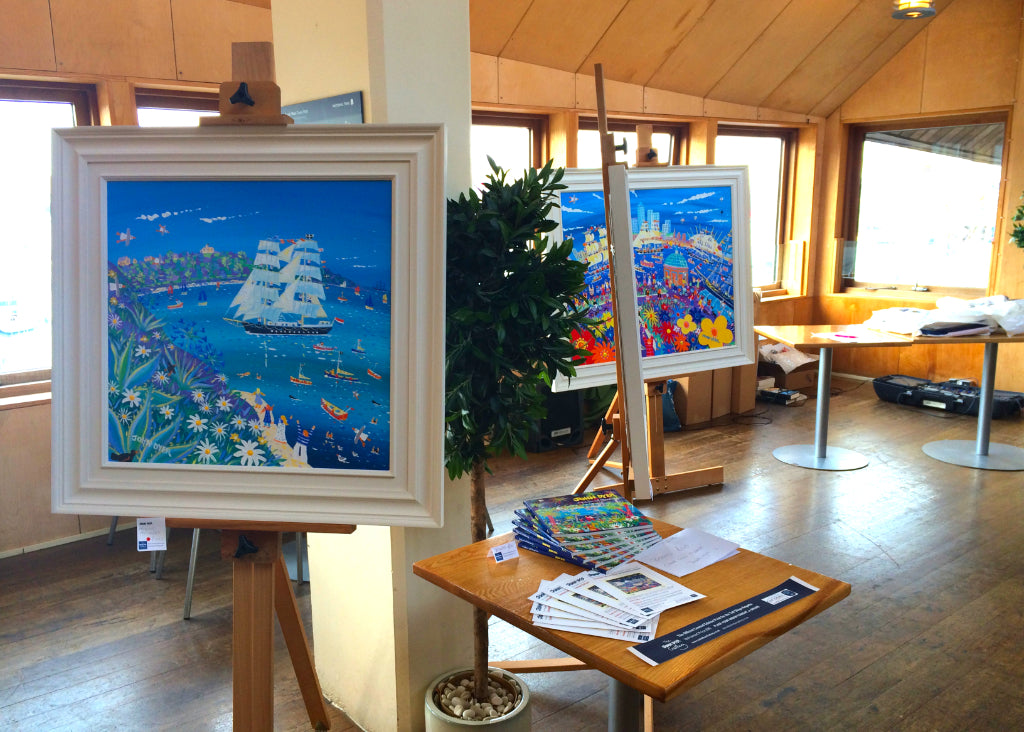 Pop up exhibition for the Tall Ships Regatta at the National Maritime Museum, Cornwall for Visit Cornwall