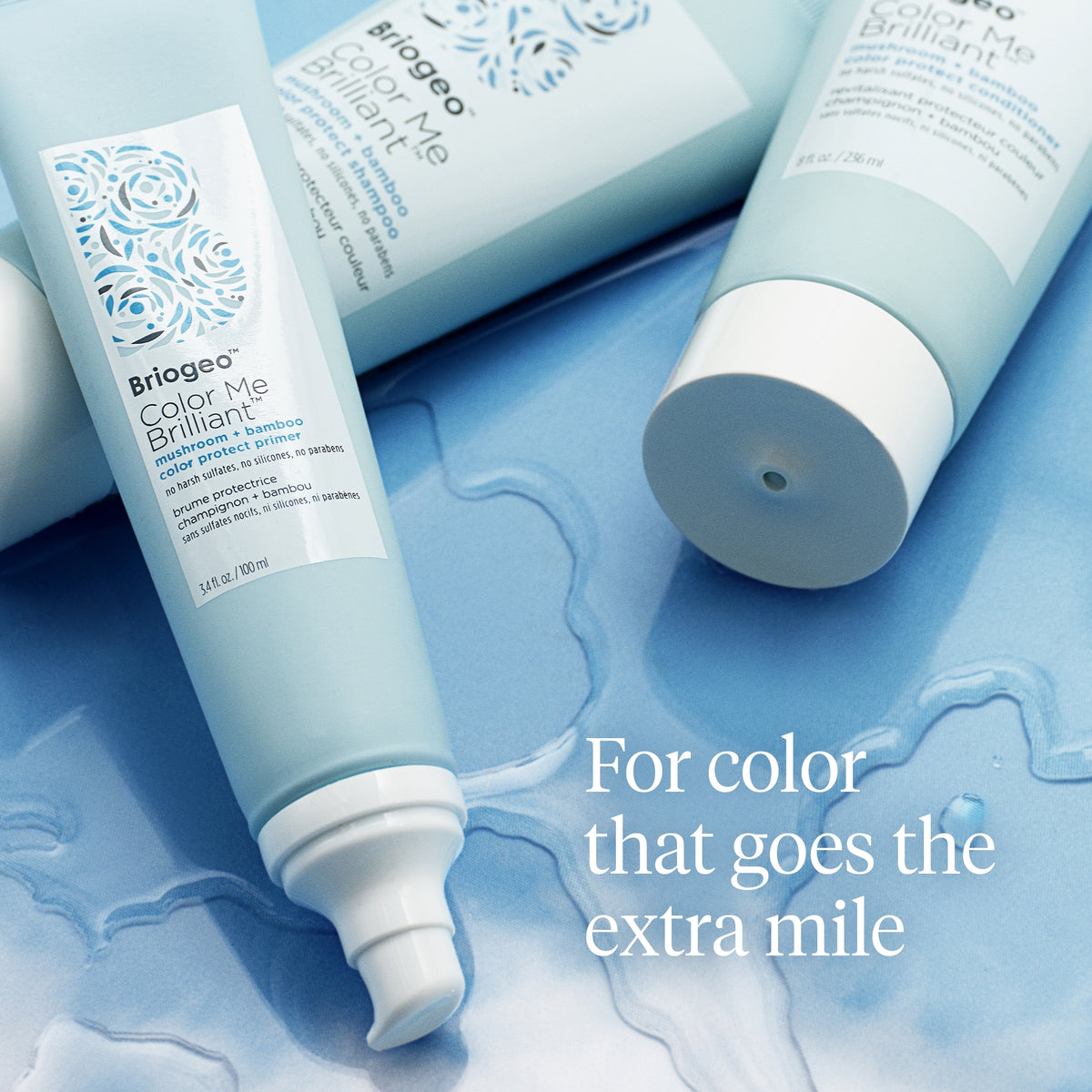 Color Me Brilliant™ Mushroom + Bamboo Hair Color + Heat Protectant Primer
