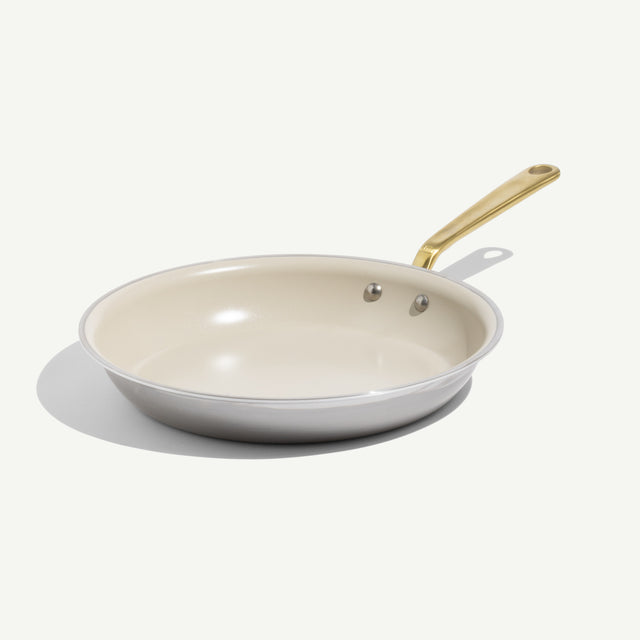 12"  · Antique Brass Handle